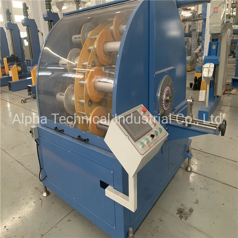 Automatic Cable & Wire Aramid Armoring Machine