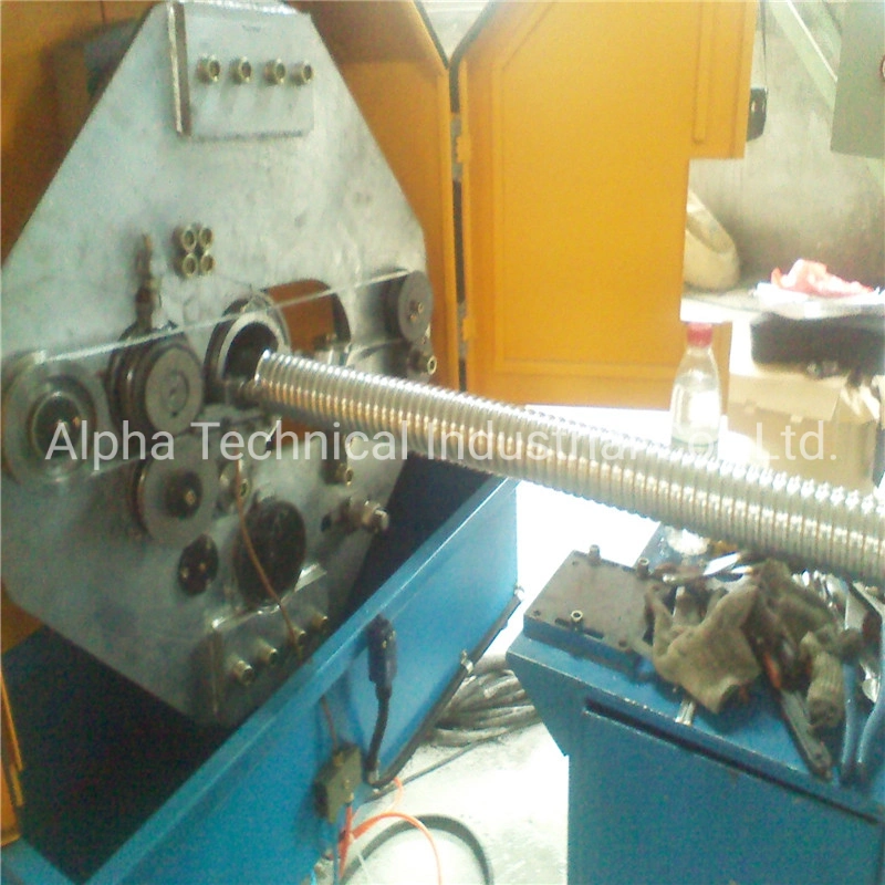 Aluminium Interlock Strip Cable Armoring Machine