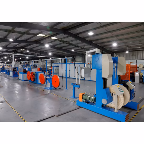 Máquina de cableado de trenzado Sz para cable óptico