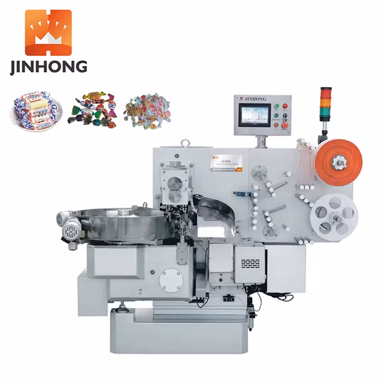 JH-S800X01 Máquina empacadora de alimentos de doble torsión horizontal automática de alta velocidad/Máquina empacadora/Máquina empacadora para dulces/Bolas de chocolate/Toffee