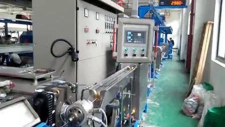 Cable eléctrico Bobinado Extrusión Agrupación Maquinaria de corte por torsión Máquina trefiladora de alambre de cobre