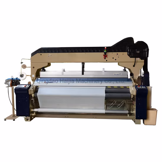 Accionamiento directo del motor Descarga electrónica Recogida electrónica Máquina de tejer de la marca Haijia con espacio de caña ancho de clase superior